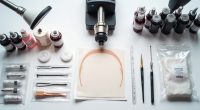 permanent makeup application tools